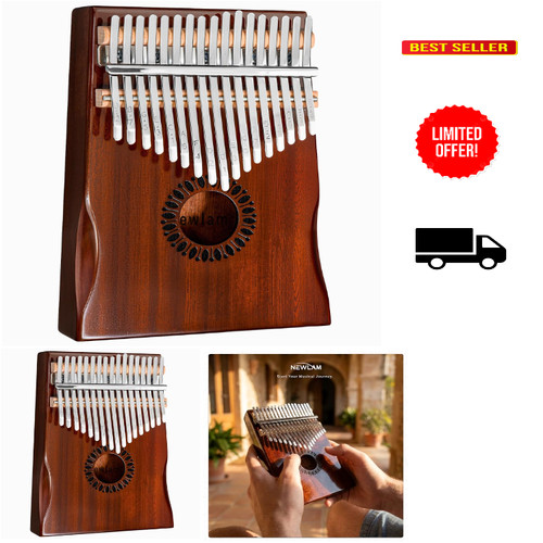 Newlam kalimba tasten - 17,