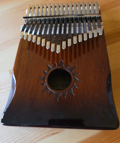 Kalimba lamellophon 17 - lamellophon,,