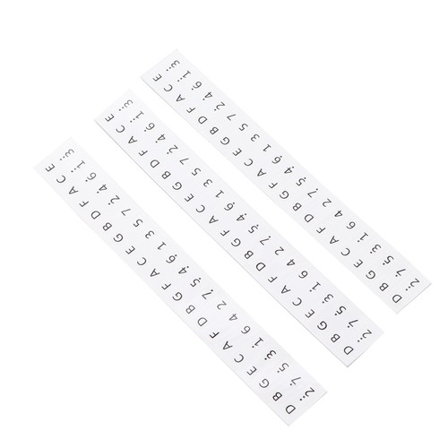 3er set tastenaufkleber für - 3er,