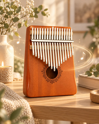 Kalimba tasten - kalimba, 17